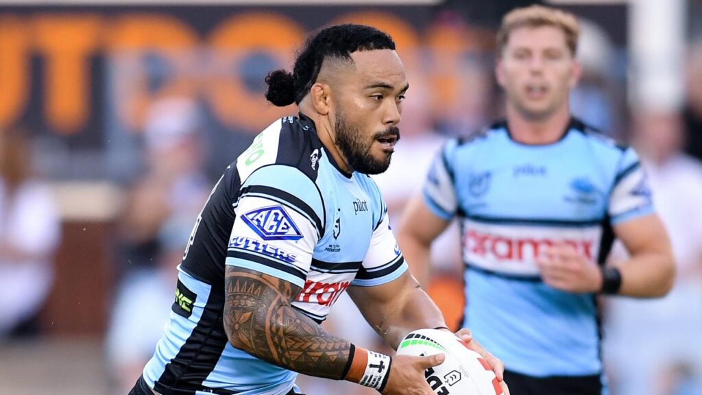 Wrecking ball Siosifa Talakai has a last chance to win a premiership with his Sharks brothers.

