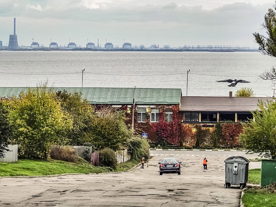The Zaporizhzhia nuclear power plant