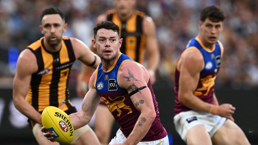 Lions’ Lachie Neale remains banned from the grand final following a “gut-punch” in the Hawks match.
