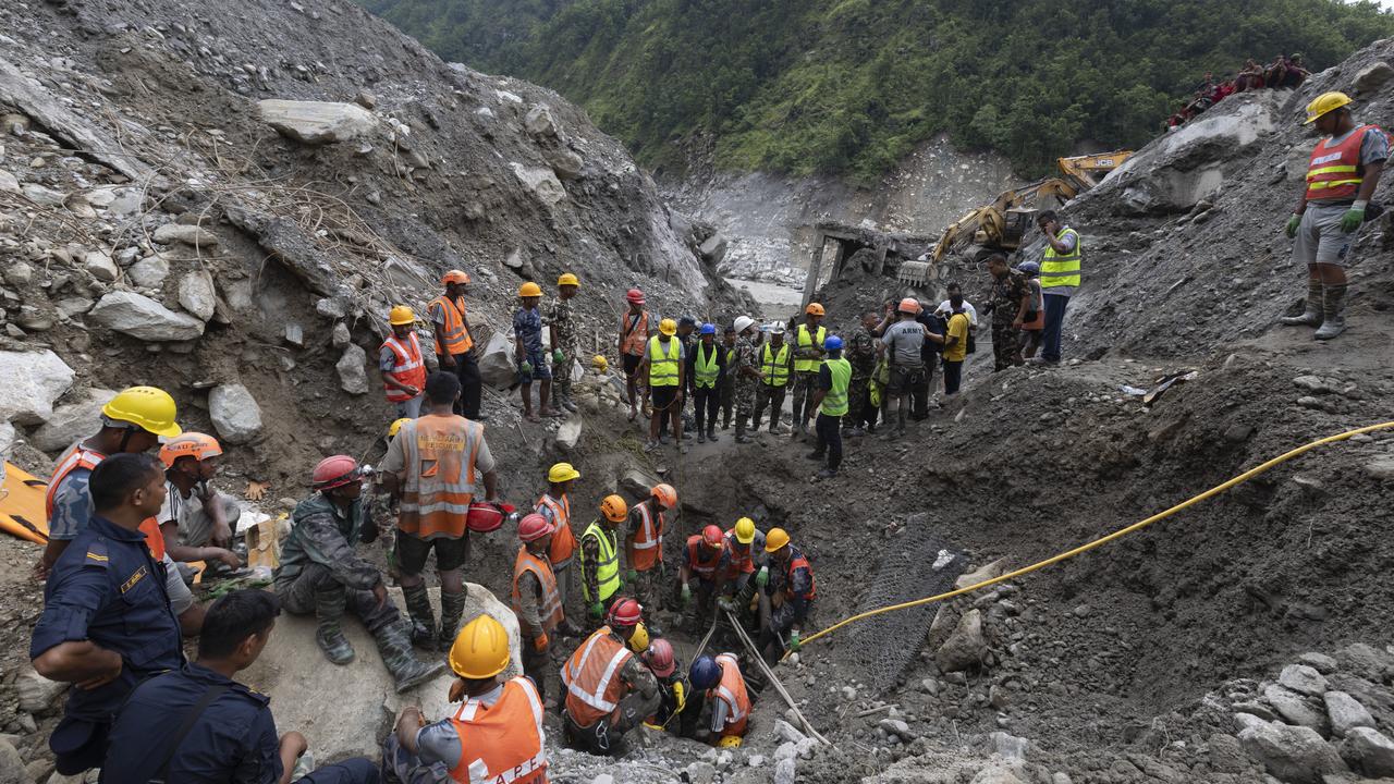 Nepal-Tibet flash flood