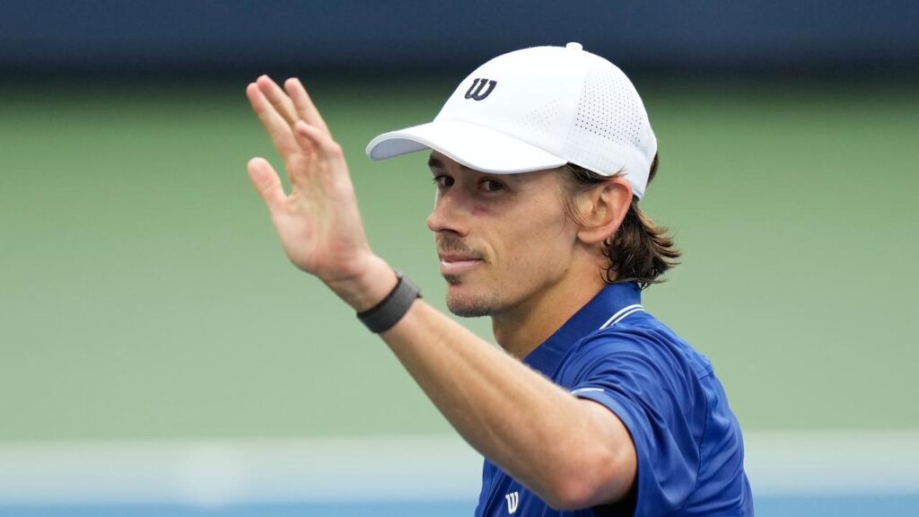 Australian Alex de Minaur has farewelled the US Open much earlier than he had anticipated.
