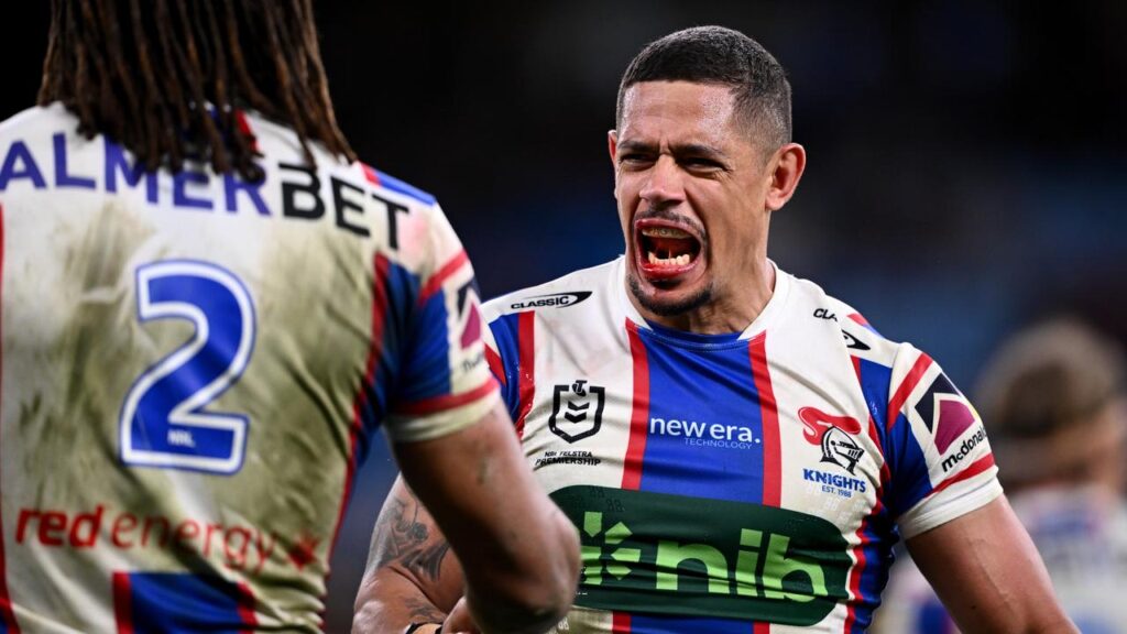 Dane Gagai’s competitive fire burns as fiercely as ever as Newcastle eye a grand final berth.
