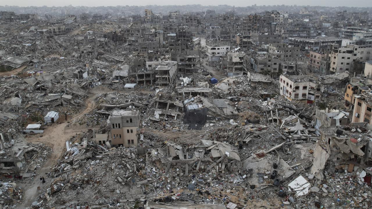 Destruction caused by the Israeli air and ground offensive in Gaza
