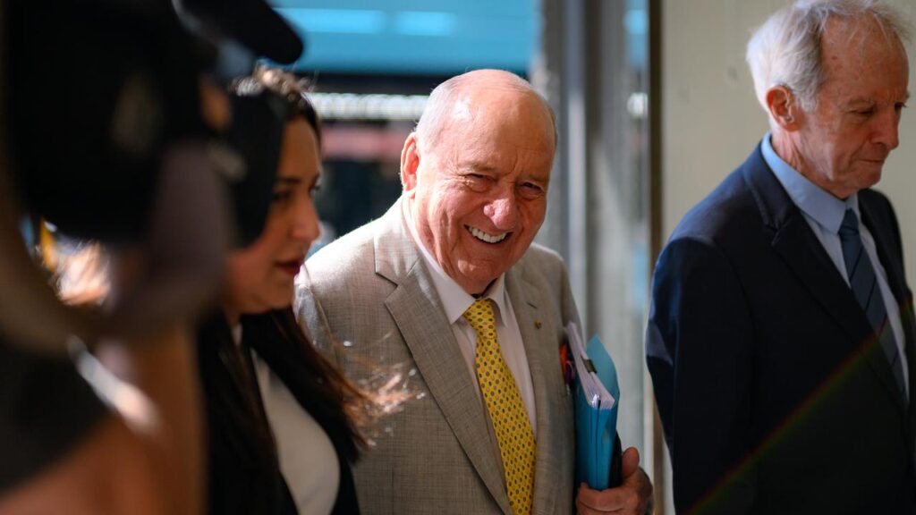 One of six men accusing Alan Jones of indecent assault will no longer give evidence at trial
