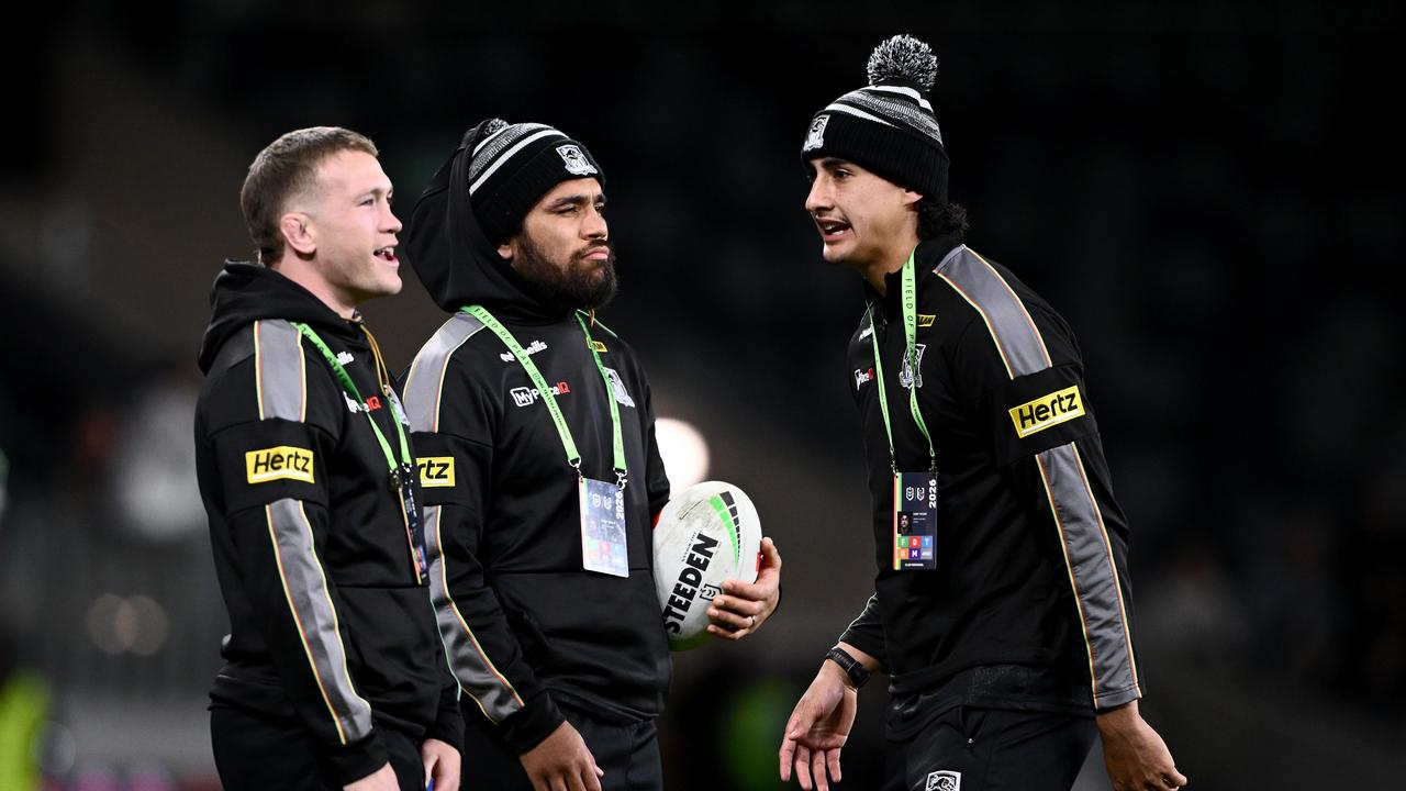 (L-R) Mitch Kenny, Isaiah Papali'i and Casey McLean.