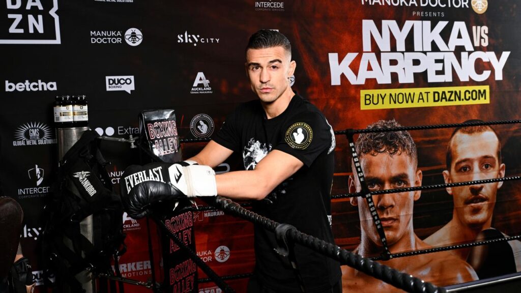 Victory for Jackson England will position him for a potential world title blockbuster in Perth.
