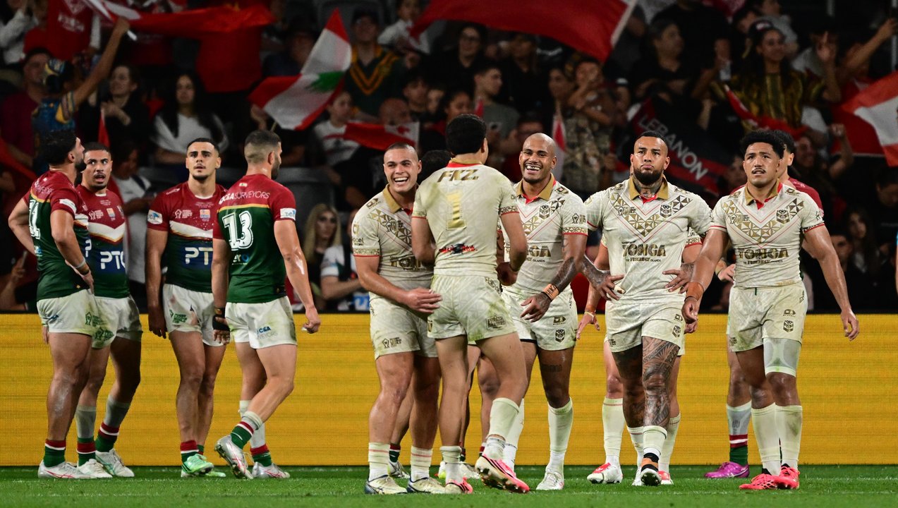Lebanon v Tonga in RLWC