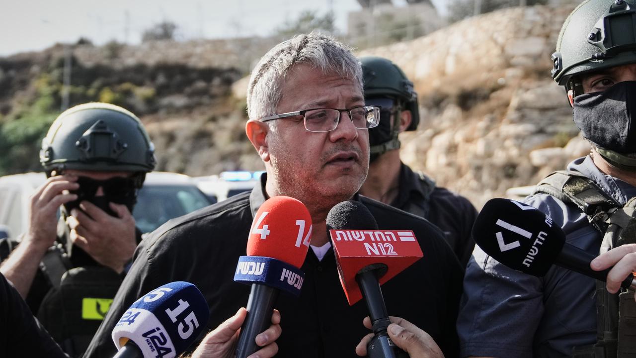 Israeli National Security Minister Itamar Ben-Gvir