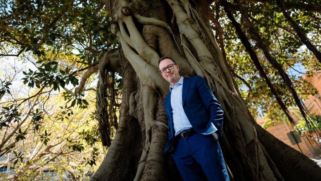 Senator David Shoebridge faces the challenge of growing voter support as the leader of the Greens.
