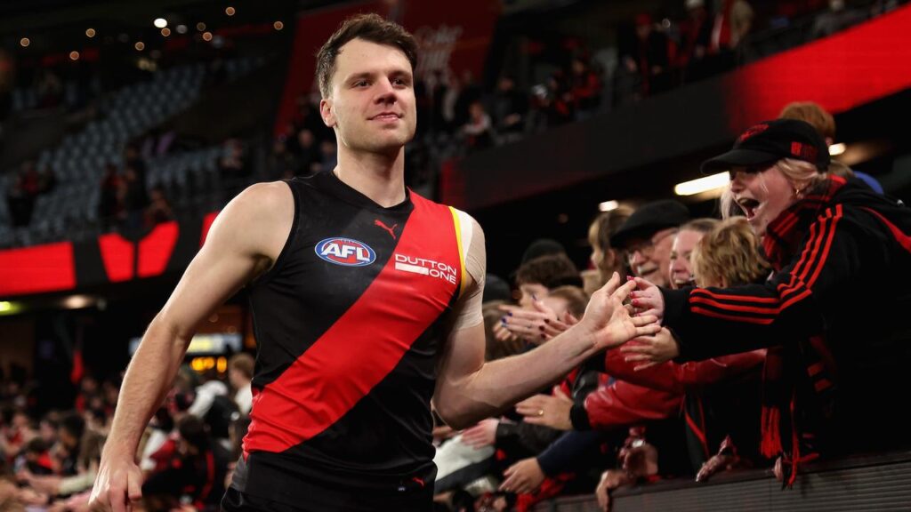 Former Essendon defender Jordan Ridley has been traded to Geelong.
