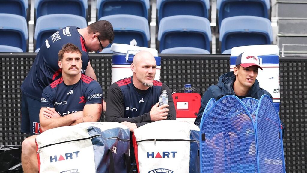 Coach Trent Robinson doesn’t want changes despite the disappointment of Connor Watson (left).
