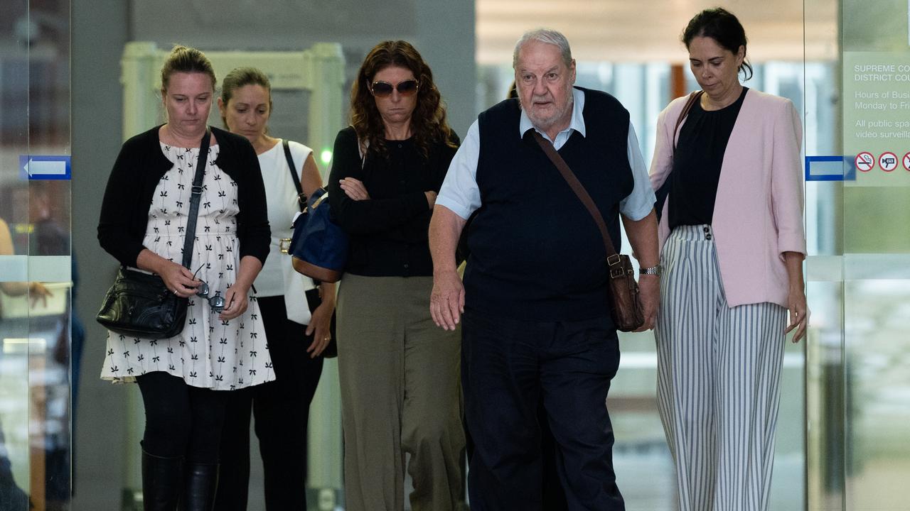 Husband Jean-Paul Franzdis and family of Rosemary Franzidis