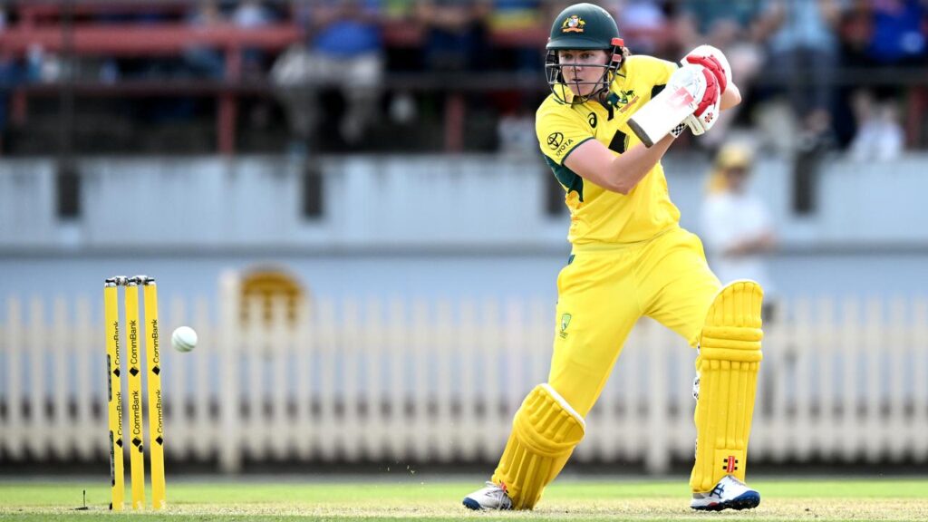 Tahlia McGrath has come into Australia’s side for the first T20 against New Zealand.
