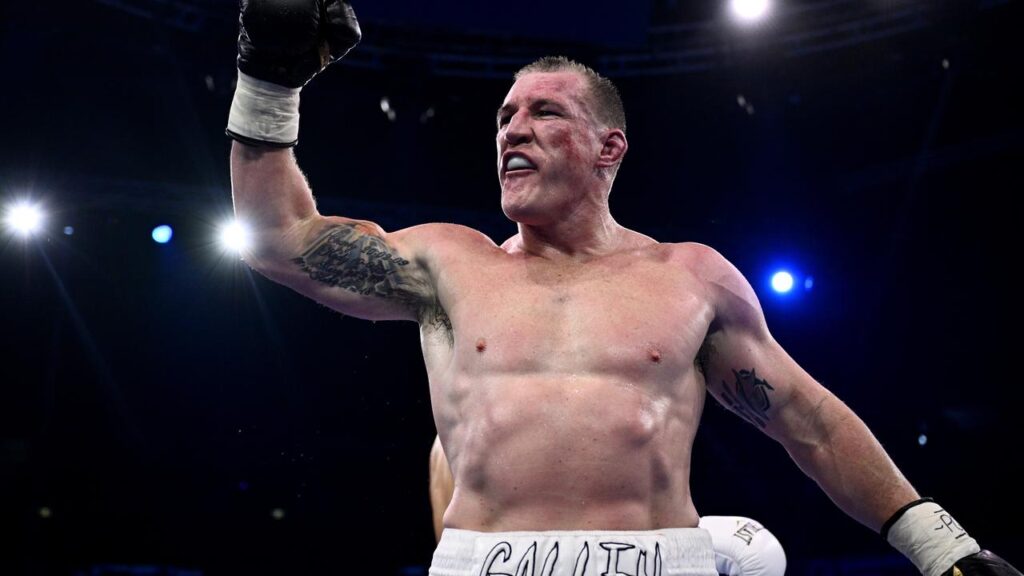 Paul Gallen has promised his partner it’s one last time in the ring, for now.
