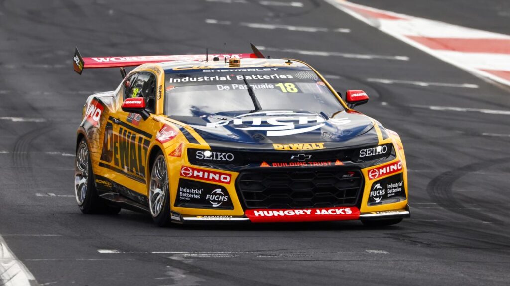 Anton De Pasquale has had a flying session as the Gold Coast 500 kicks off the finals series.
