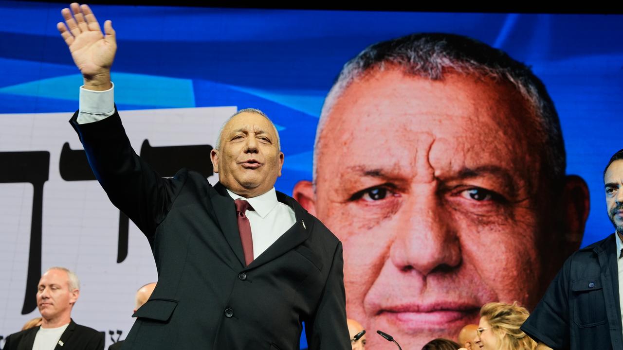 Israeli opposition leader Gadi Eisenkot on election night
