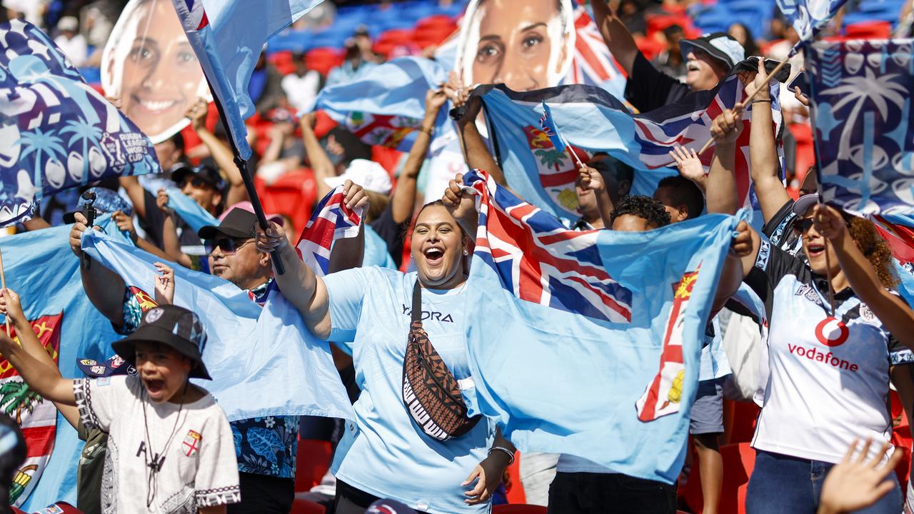 Fiji's passionate fans.
