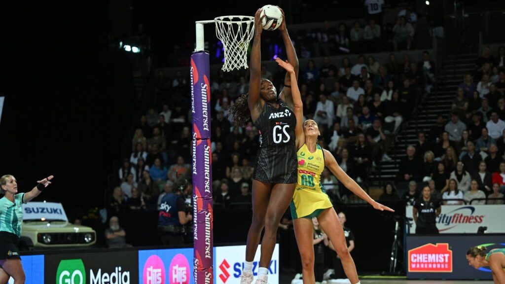 Grace Nweke has led New Zealand to a statement win over Australia to start the Constellation Cup.
