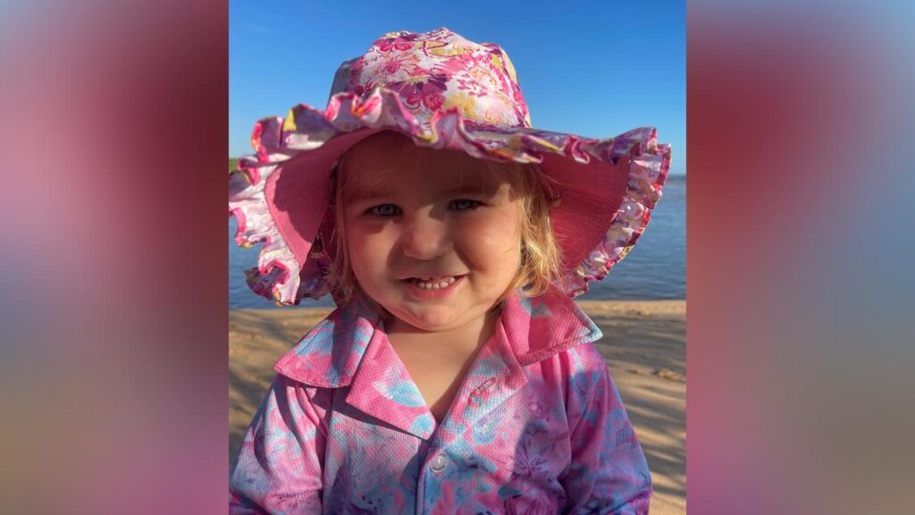Ebony Thompson died after becoming trapped on a fence while unsupervised at childcare.
