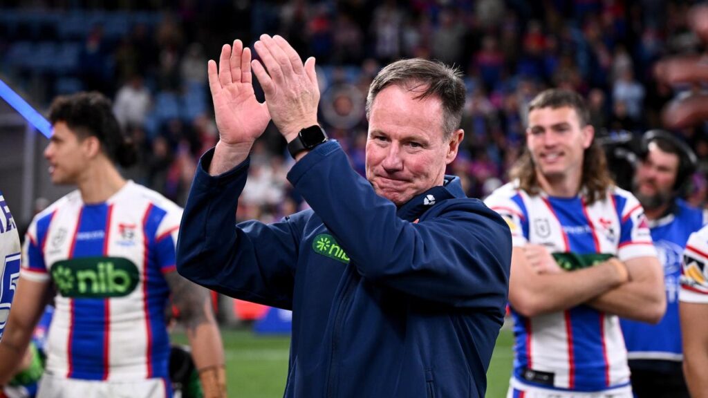 Knights coach Justin Holbrook has received a contract extension after his team’s mighty turnaround.
