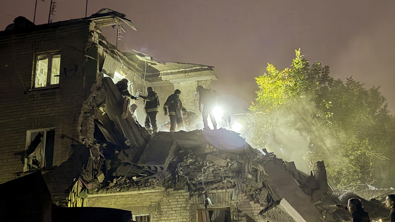 Russian attack in Zaporizhzhia