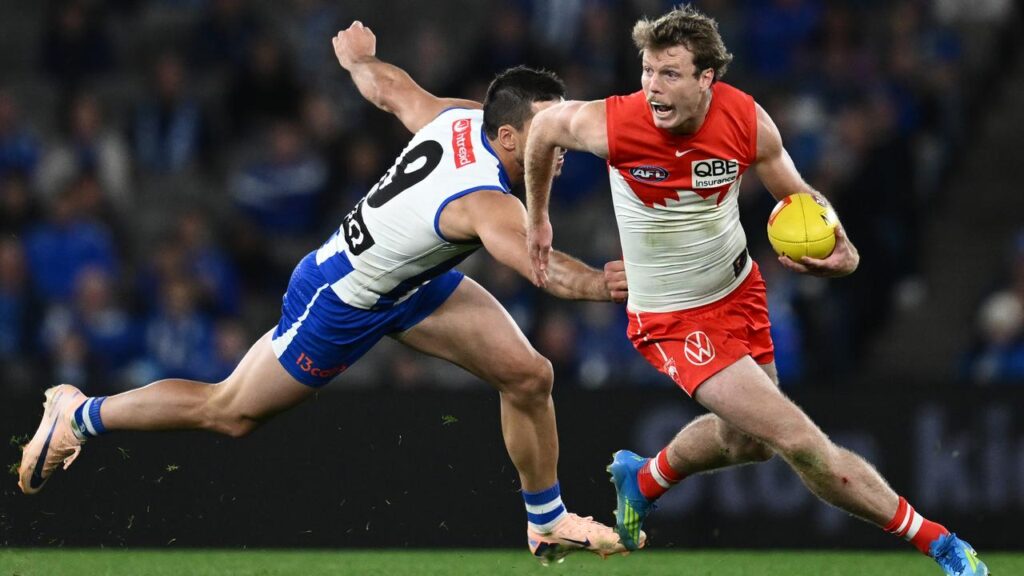North Melbourne have captured the signature of Sydney star Nick Blakey during AFL trade period.
