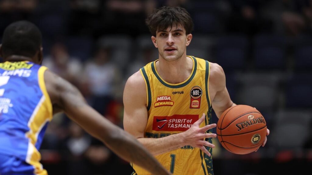 Taran Armstrong’s game-high 29 points has led Tasmania to an overtime win in Brisbane.
