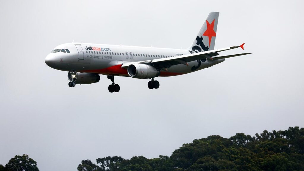 Jetstar will operate the first commercial passenger flight from Sydney’s new airport on Sunday.
