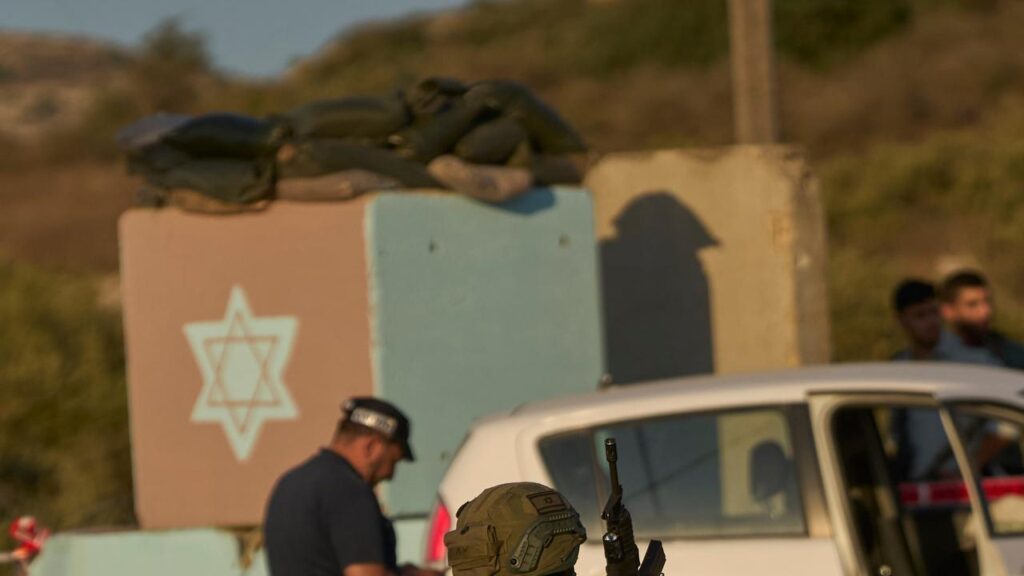 Israeli security forces are looking into reports settlers attacked cars carrying foreign diplomats.
