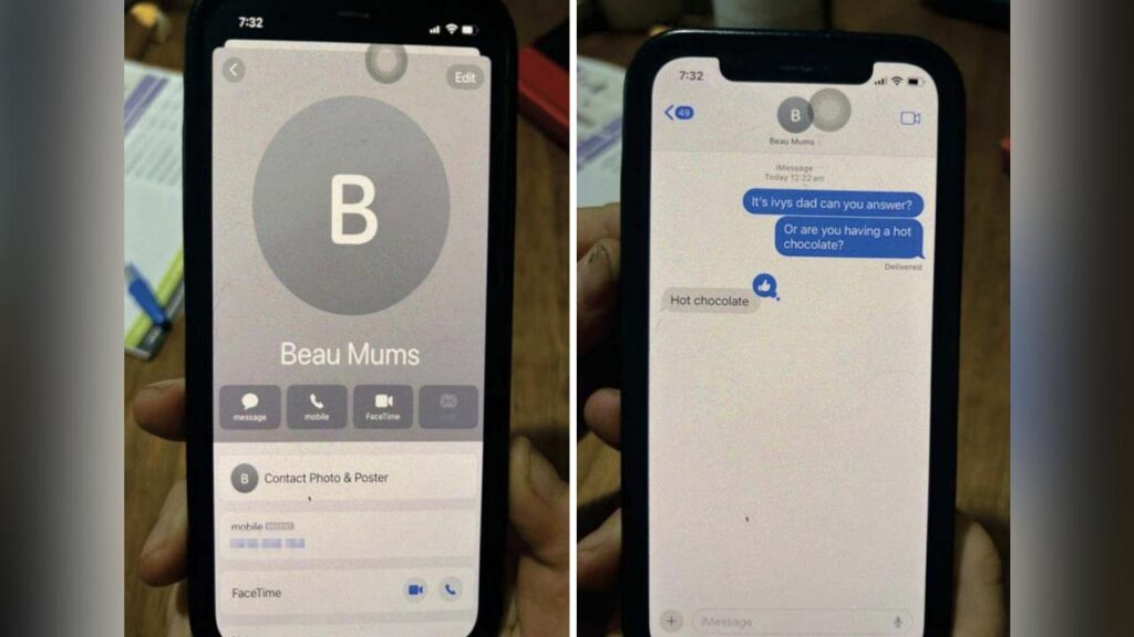 A text from Beau Lamarre-Condon’s mother contained an alleged ‘code word’, a jury has heard.
