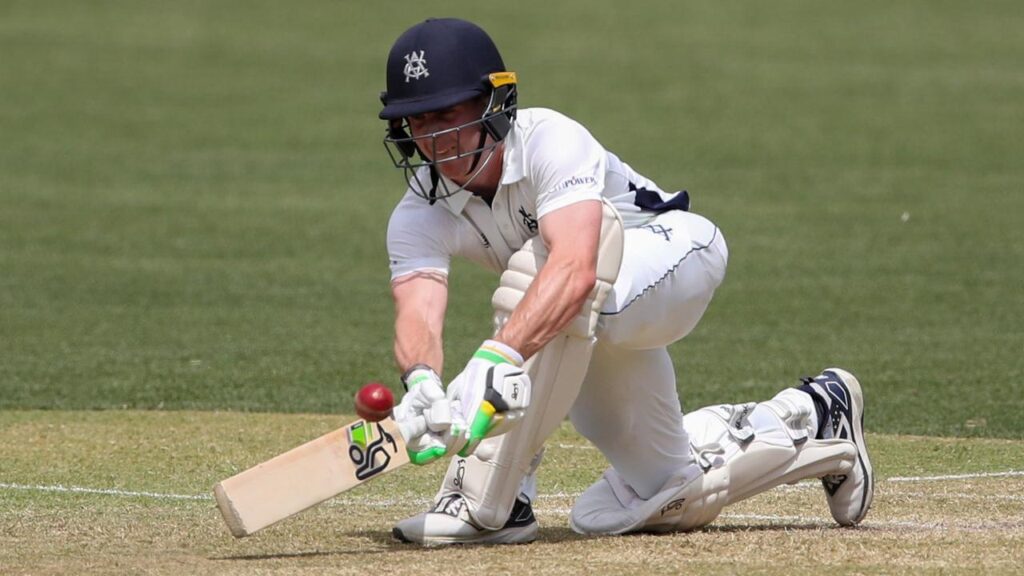 Opener Sam Harper got Victoria off to a fast start in their Shield clash with Queensland.

