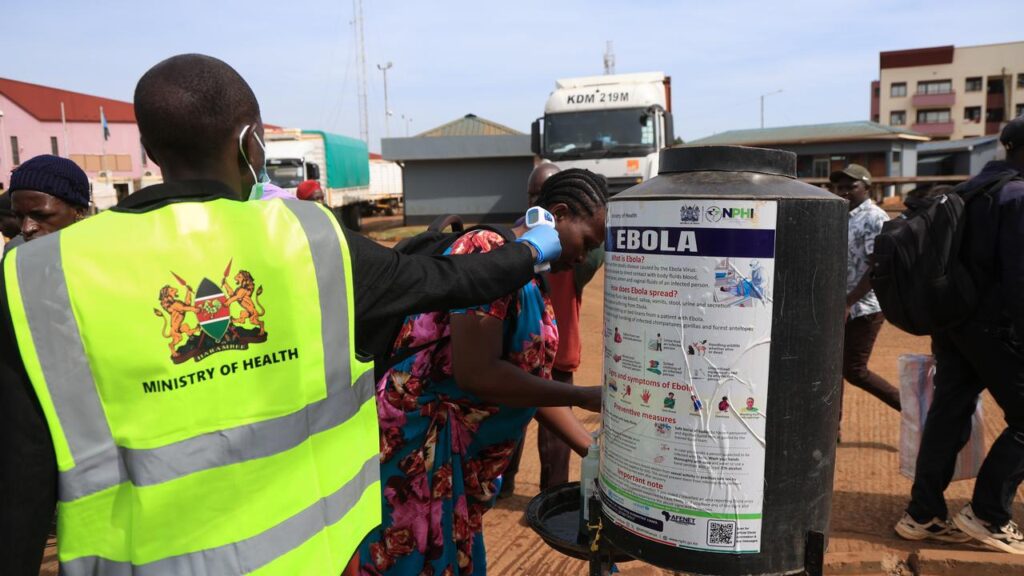 Kenya’s health ministry says seven Ebola cases have been recorded in the country in total.
