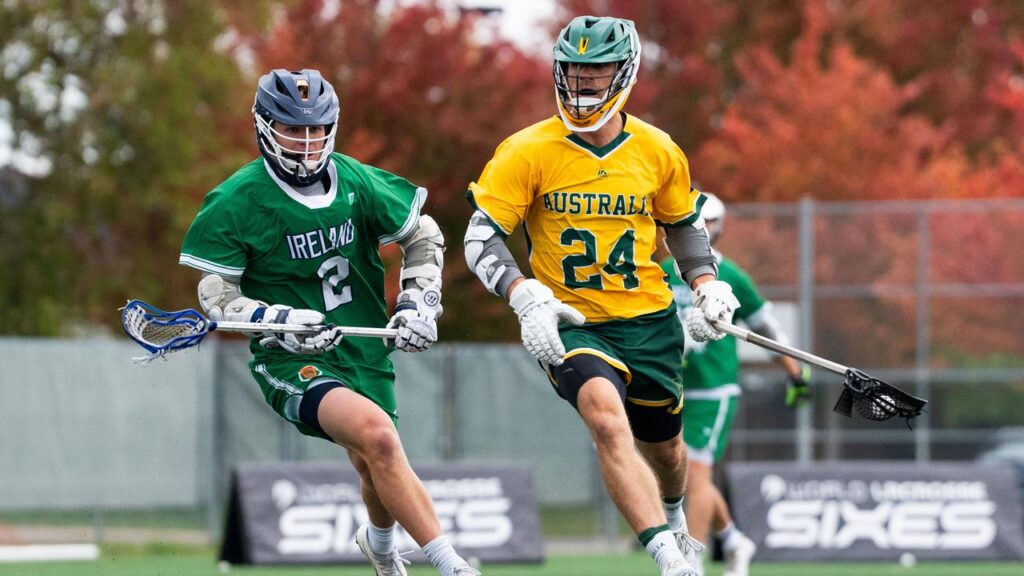 Lachlan Walker is preparing to captain the Australian men’s lacrosse team to an Olympics berth. 
