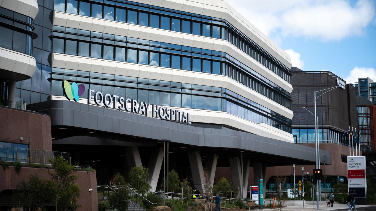 Footscray Hospital in Melbourne
