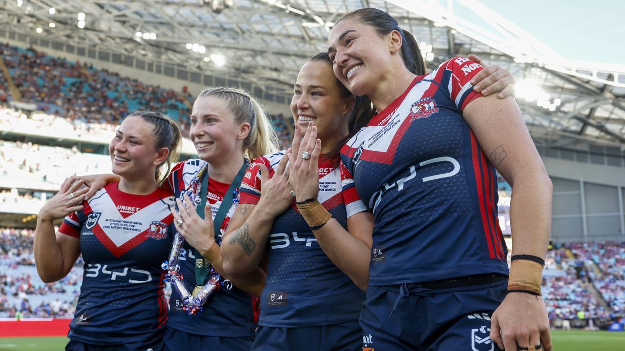 (L-R) Keeley Nizza, Tarryn Aiken, Isabelle Kelly and
Olivia Kernick.