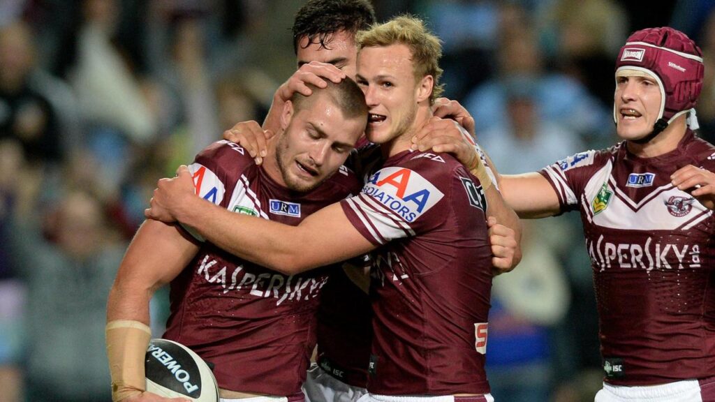 Manly coach Kieran Foran (left) says his ex-teammate Daly-Cherry Evans deserves another premiership.
