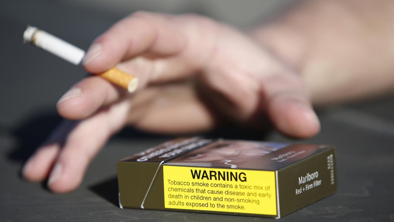 A pack of cigarettes