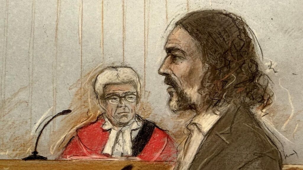 Russell Brand has told a London court that consent is “more ​important than sex itself”.
