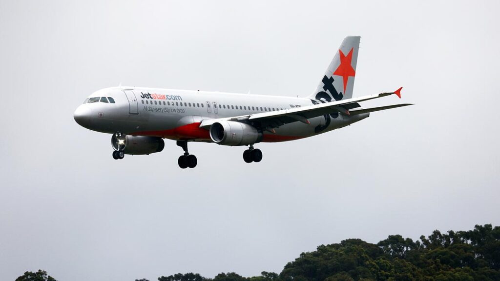 Jetstar will operate the first commercial passenger flight from Sydney’s new airport on Sunday.
