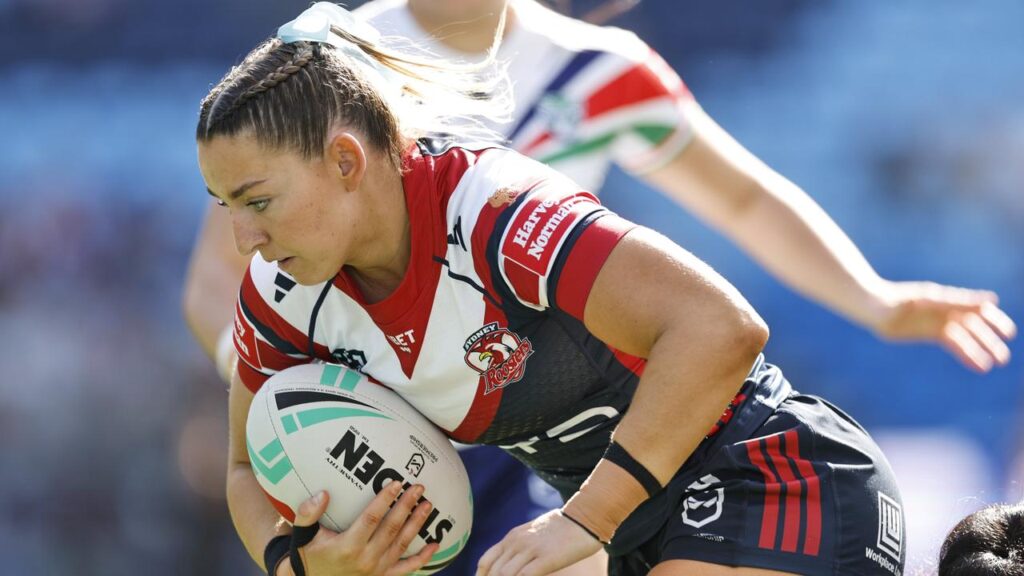 Jocelyn Kelleher is determined to make her mark for the Roosters in the NRLW grand final.
