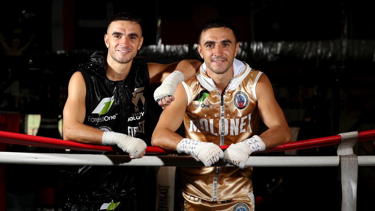 (L-R) Andrew and Jason Moloney.