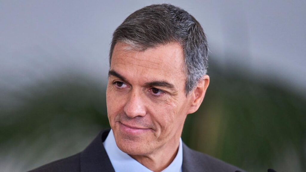 Pedro Sanchez is urging Spaniards to elect a broader progressive coalition to parliament.
