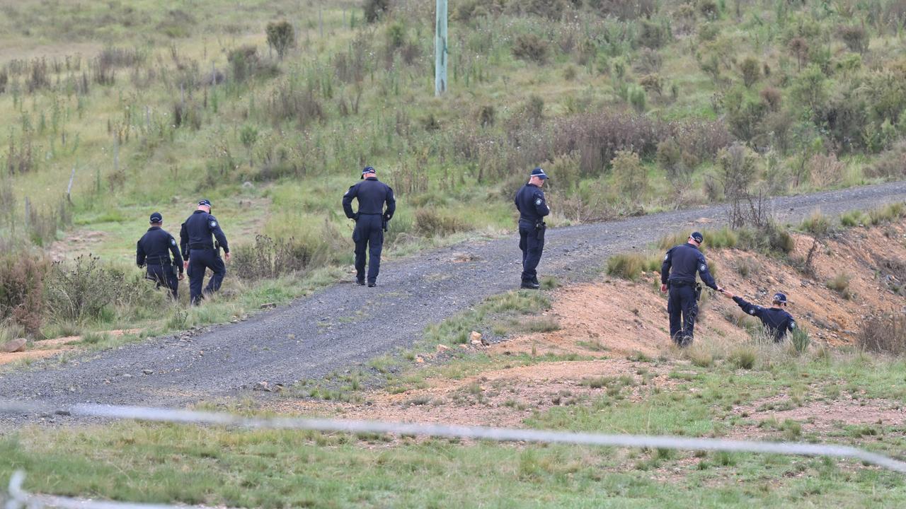 police on rural property