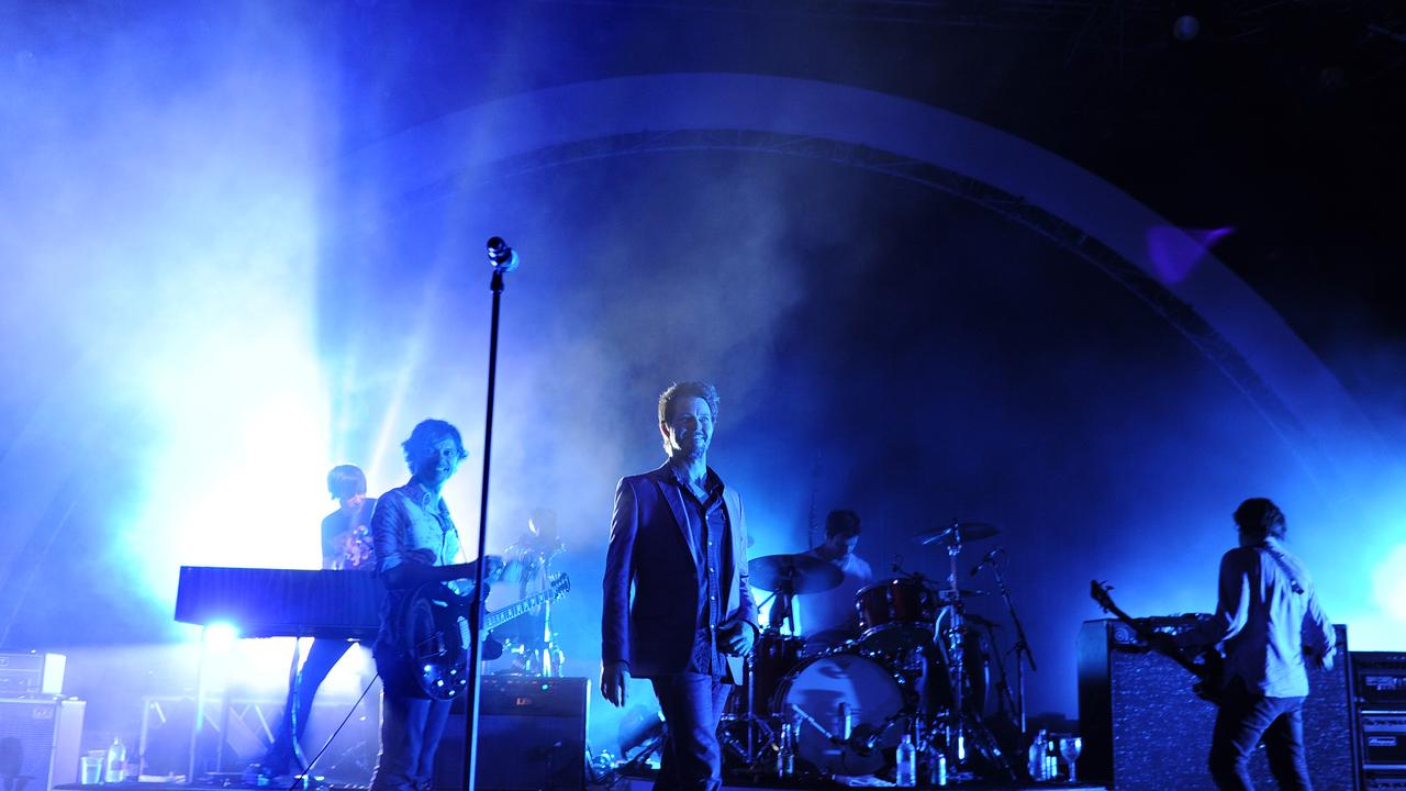 Powderfinger performing