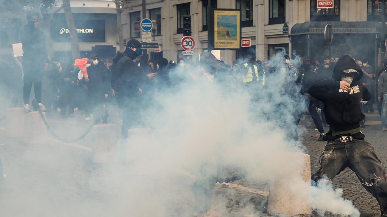 Nationwide protests in France