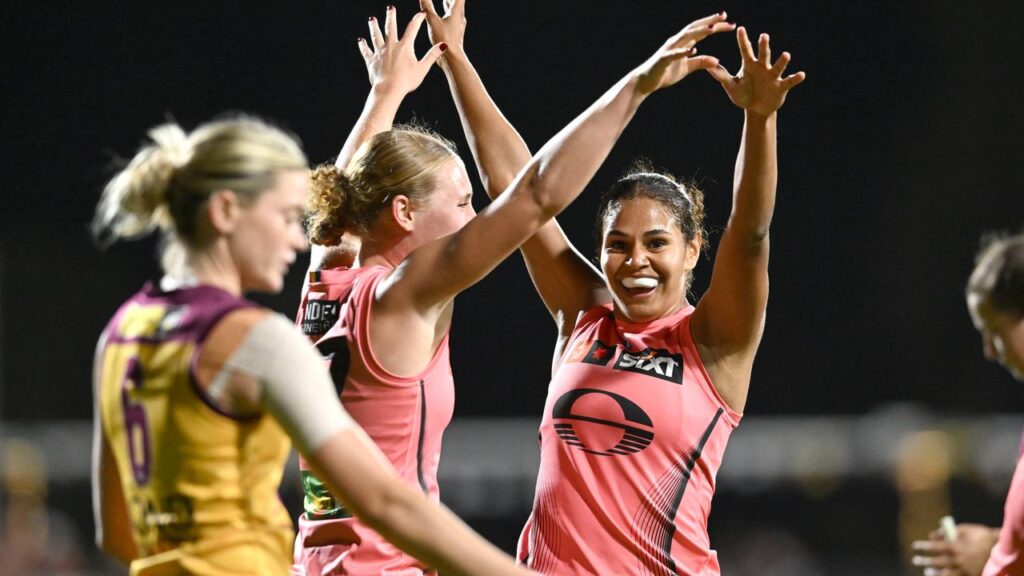 For the first time in their AFLW history, Gold Coast have enjoyed a win over the Brisbane Lions.
