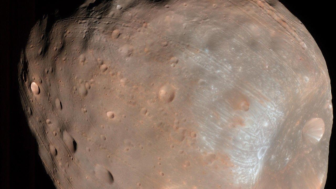 Phobos, one of Mars' moons