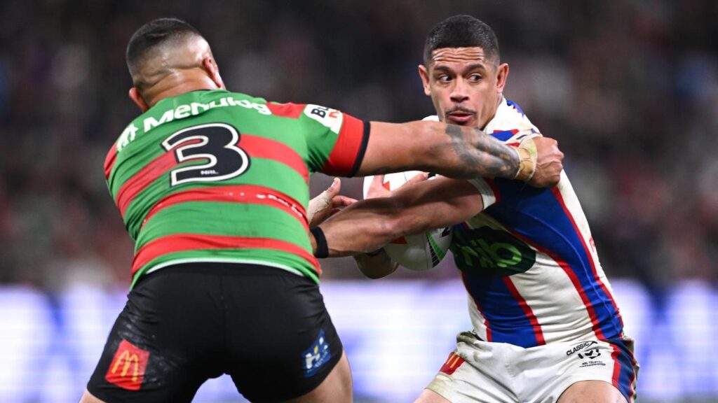 After clashing in the NRL, Latrell Mitchell and Dane Gagai may meet on the international stage.
