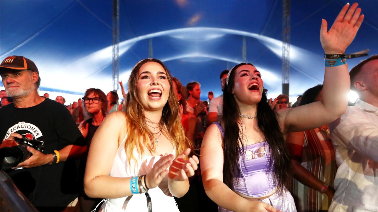 Festival goers during Bluesfest