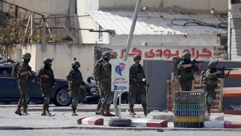 Israel’s military has vowed to force Palestinians out of a Hebron neighbourhood.
